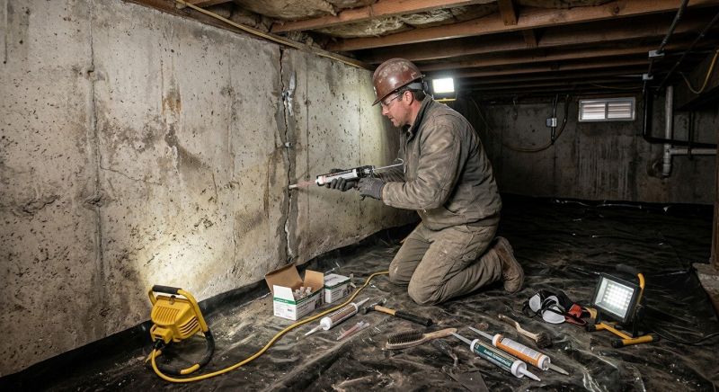 Basement Foundation Repair in Cherry Hill, NJ