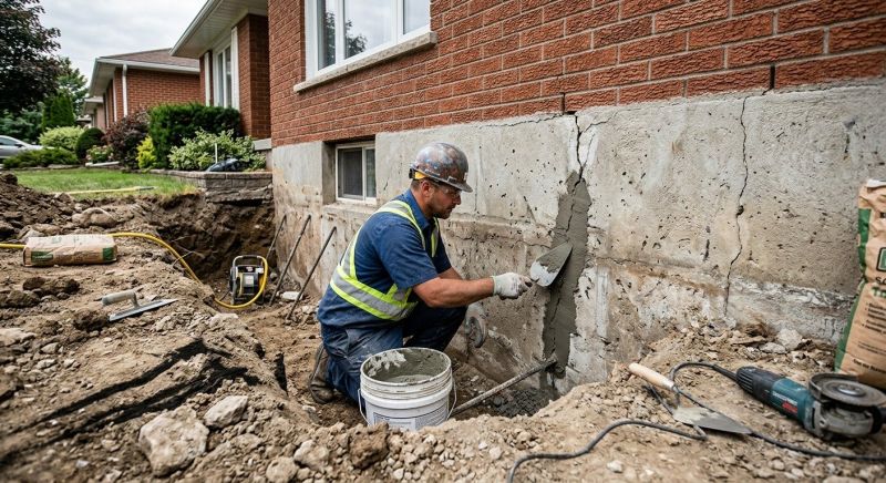 Basement Foundation Repair in Glenolden, PA