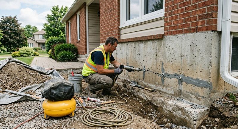 Basement Foundation Repair in Lafayette Hill, PA