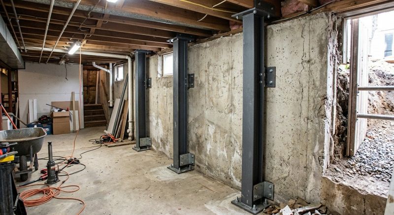 Basement Stabilization in Horsham, PA