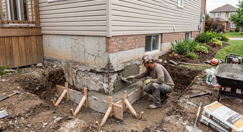 Building Foundation Repair in Ardmore, PA