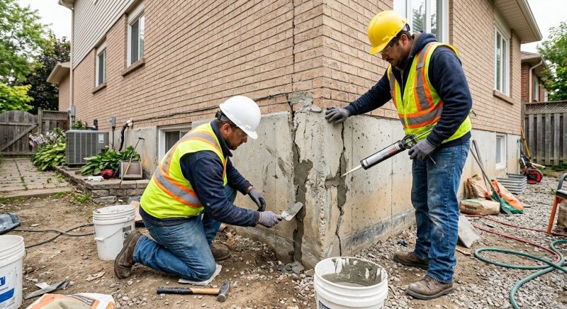 Building Foundation Repair in Lafayette Hill, PA