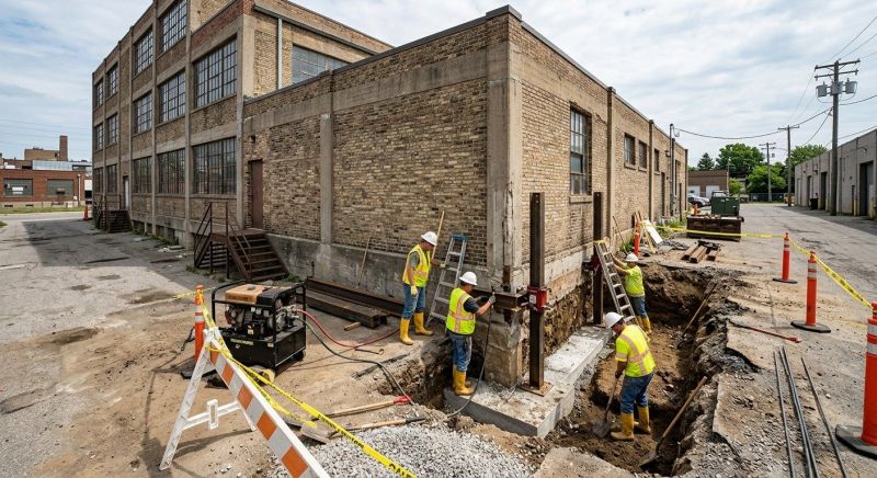 Building Foundation Repair in Lumberton, NJ