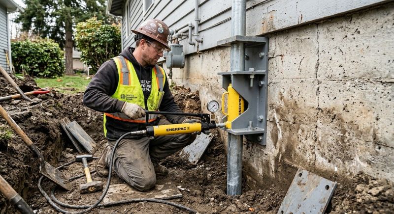 Concrete Foundation Leveling in Hatboro, PA