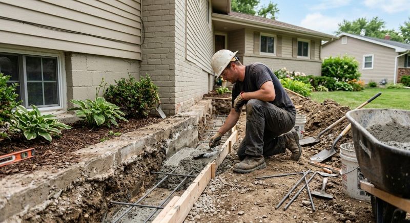 Concrete Foundation Repair in Clifton Heights, PA