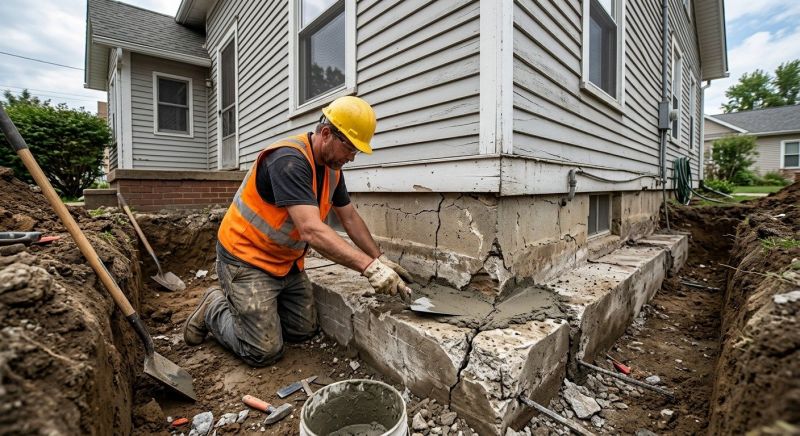 Concrete Foundation Repair in Collegeville, PA