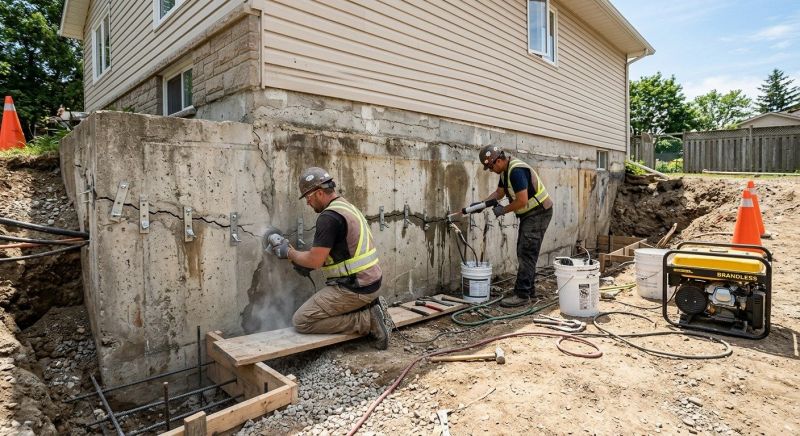 Concrete Foundation Repair in Doylestown, PA