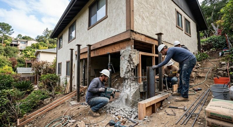 Concrete Foundation Repair in Dresher, PA