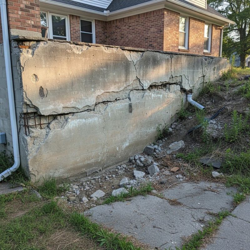 Cracked Foundation Repair in Newtown Square, PA