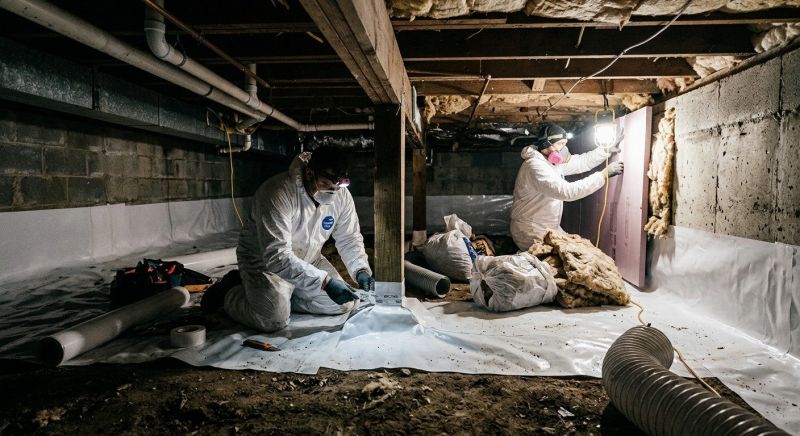Crawl Space Leveling in Horsham, PA