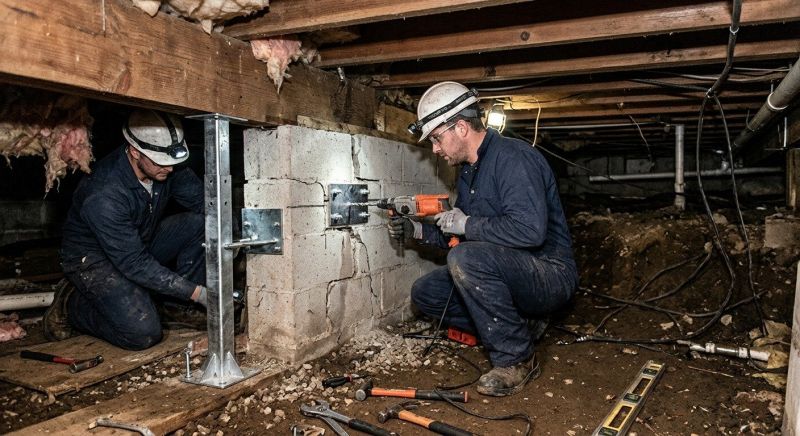 Crawlspace Foundation Repair in Ambler, PA