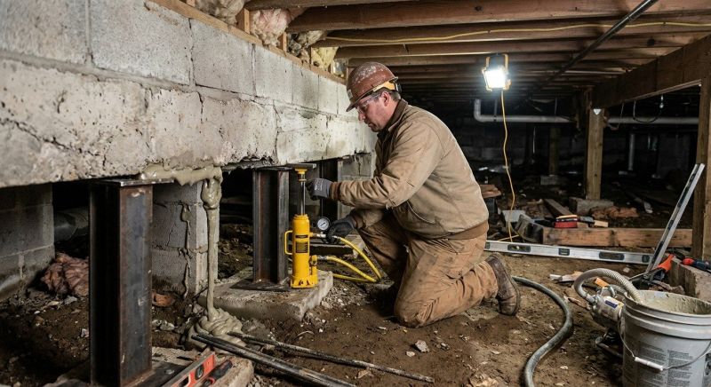 Crawlspace Foundation Repair in Glenside, PA