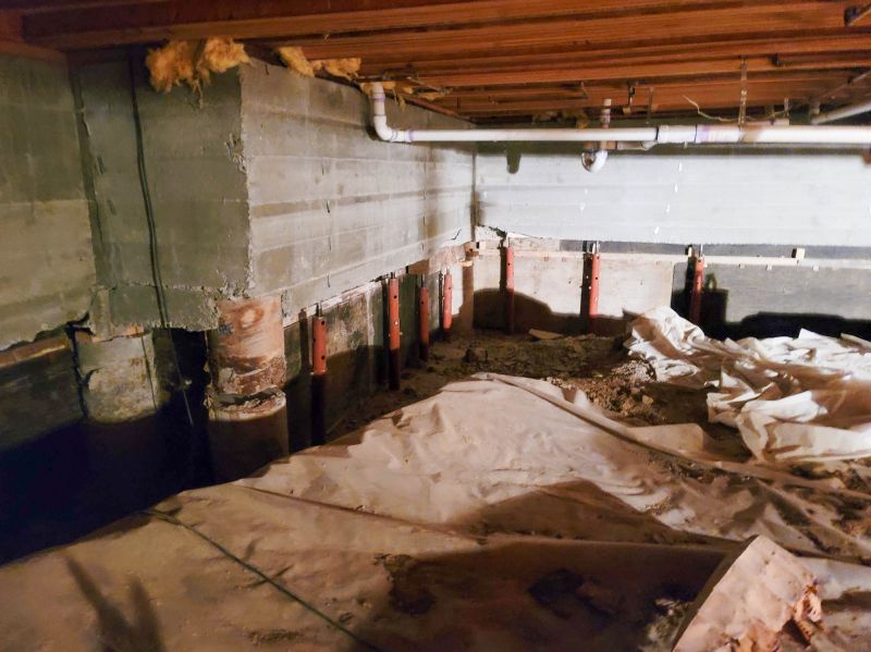 Crawlspace Foundation Repair in Haddonfield, NJ
