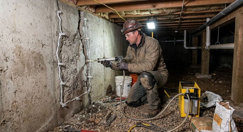 Crawlspace Foundation Repair in Mount Laurel, NJ