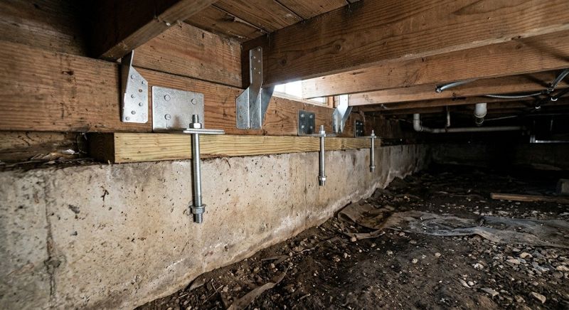 Crawlspace Structural Repair in Horsham, PA