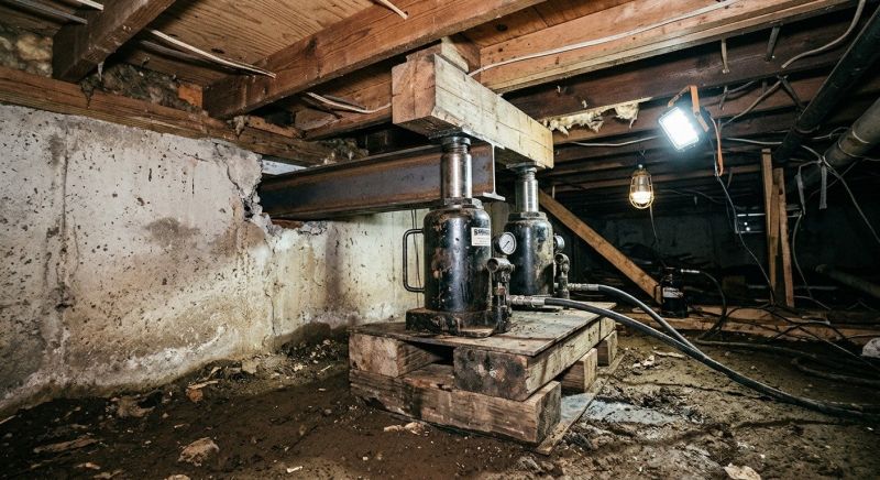 Foundation Jacking in Florence, NJ