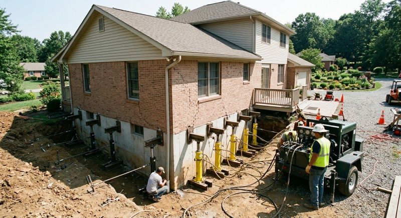 Foundation Jacking in Lambertville, NJ