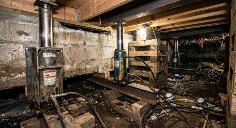Foundation Jacking in Lawrence Township, NJ