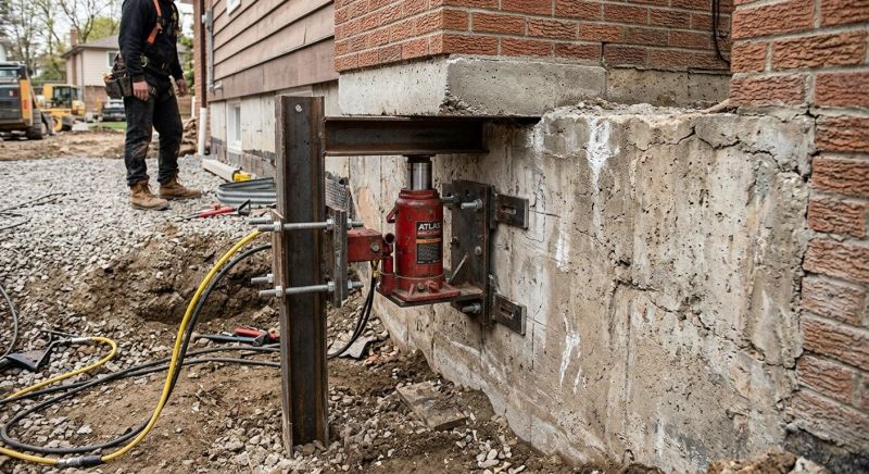 Foundation Jacking in Philadelphia, PA
