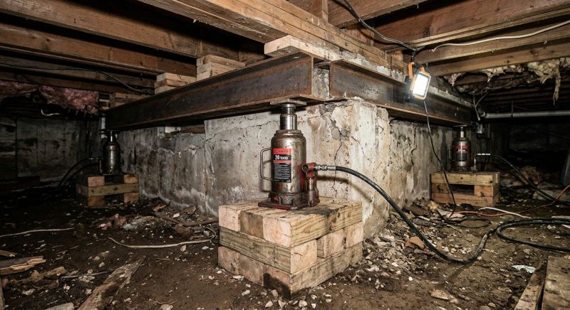 Foundation Jacking in Stockton, NJ