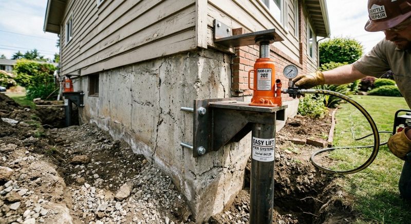 Foundation Lifting in Blue Bell, PA