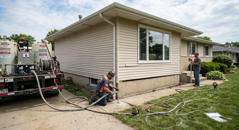 Foundation Lifting in Bryn Mawr, PA