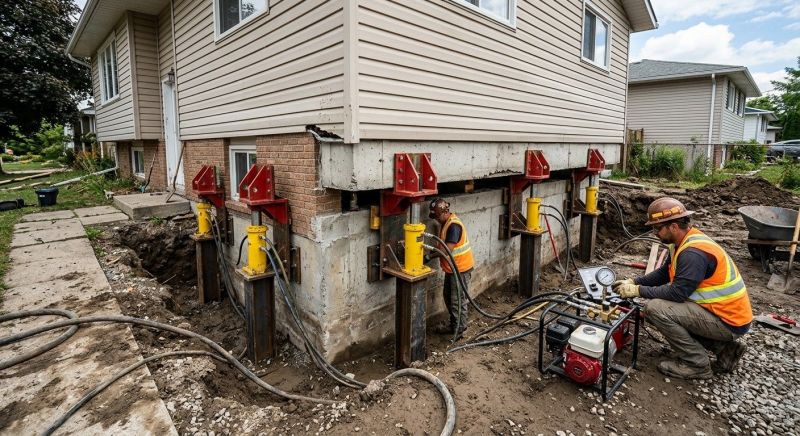 Foundation Lifting in Mount Laurel, NJ