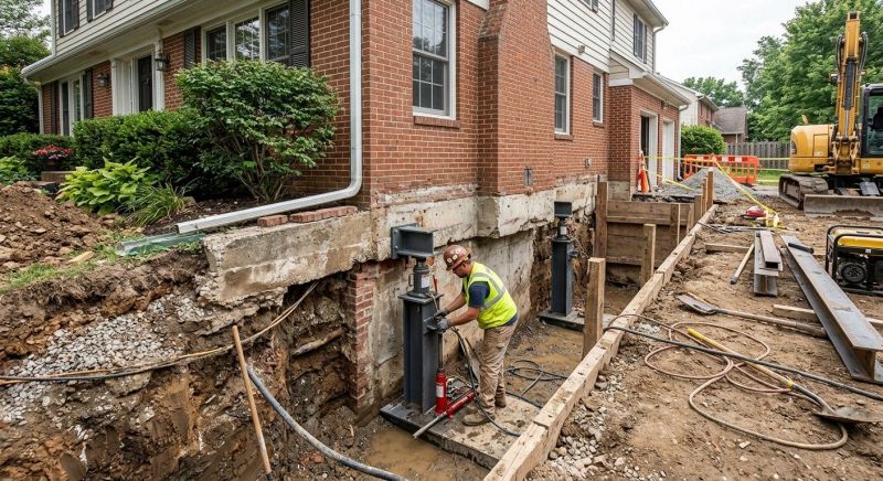 Foundation Raising in Ambler, PA