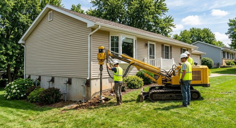 Foundation Raising in Bristol, PA