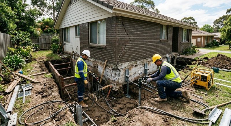 Foundation Repair in Dublin, PA
