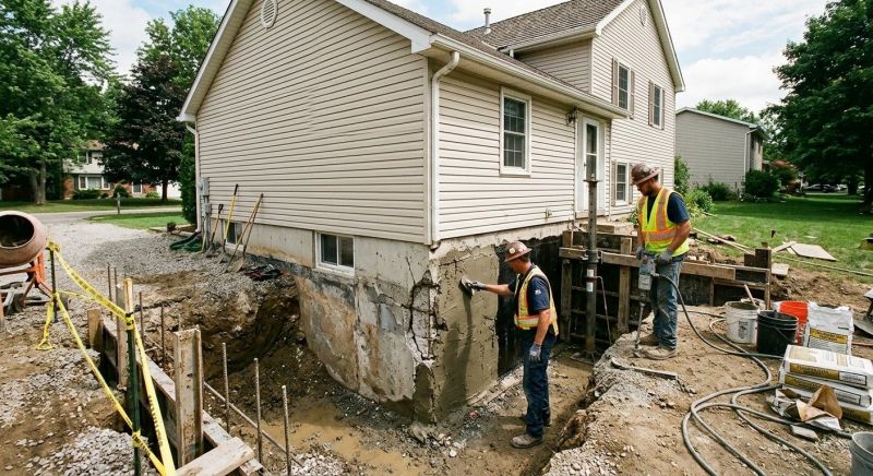 Foundation Restoration in Horsham, PA