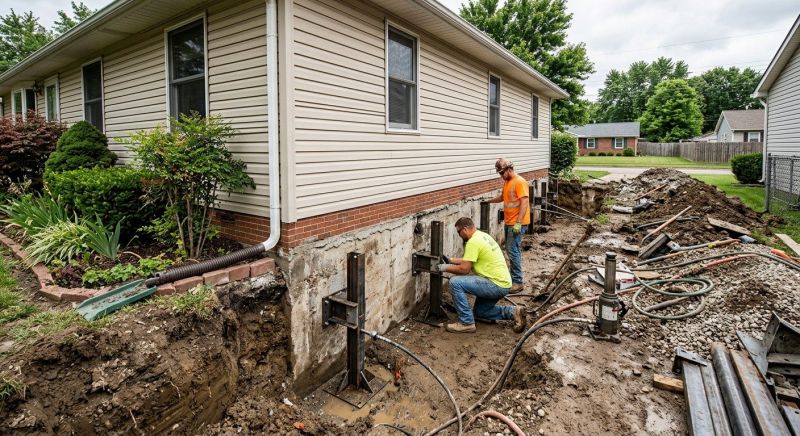 Foundation Stabilizing in Florence, NJ