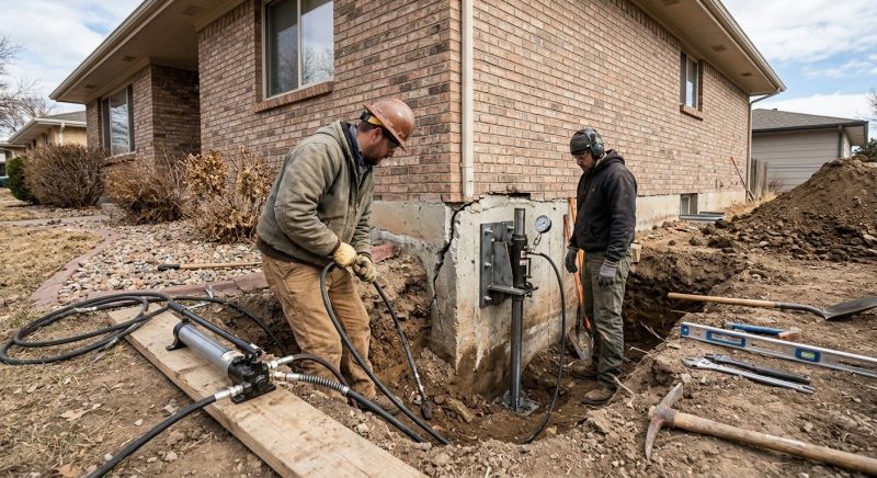 Foundation Stabilizing in Horsham, PA