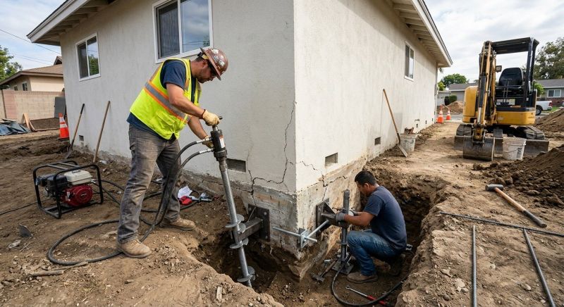 Foundation Stabilizing in Mount Holly, NJ
