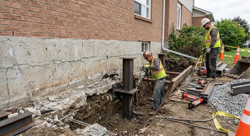 Foundation Structural Repair in Gladwyne, PA