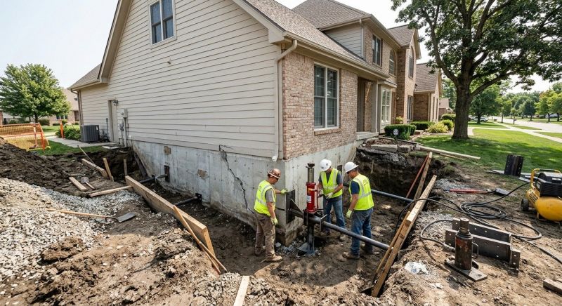 Foundation Structural Repair in Morrisville, PA