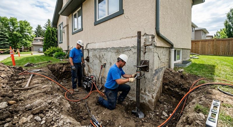 Helical Pile Installation in Horsham, PA