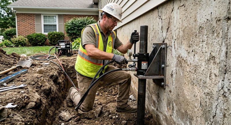 Home Foundation Leveling in Dublin, PA