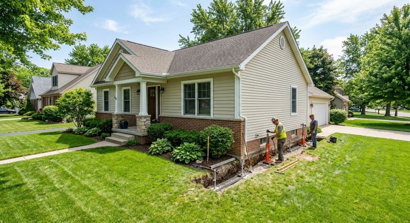 Home Foundation Leveling in New Hope, PA