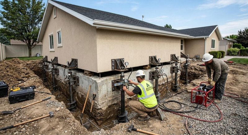 Home Foundation Leveling in Quakertown, PA