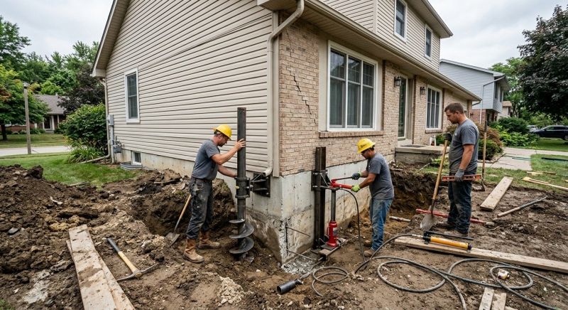 Home Foundation Repair in Berwyn, PA