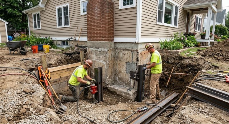 Home Foundation Repair in Blue Bell, PA