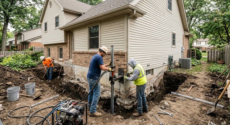 Home Foundation Repair in Haddonfield, NJ