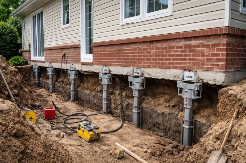 House Underpinning in Horsham, PA