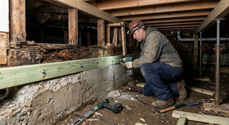 Sinking Foundation Repair in Lumberton, NJ