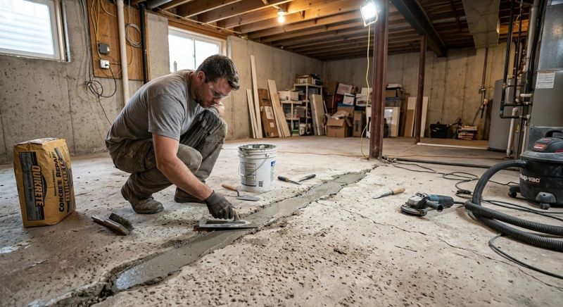 Slab Foundation Repair in Horsham, PA