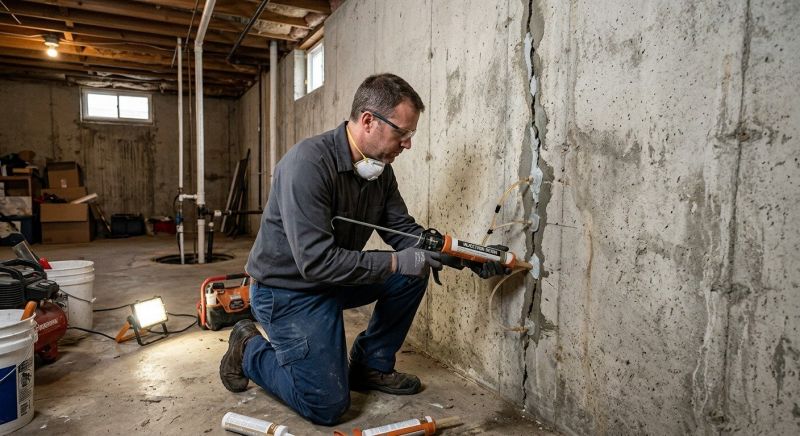 Structural Crack Repair in Horsham, PA