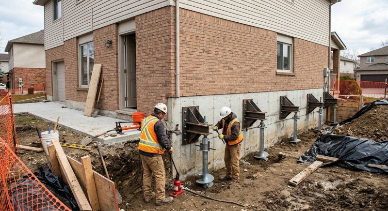 Structural Foundation Repair in Collegeville, PA