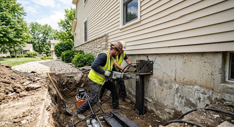 Structural Foundation Repair in Fairless Hills, PA