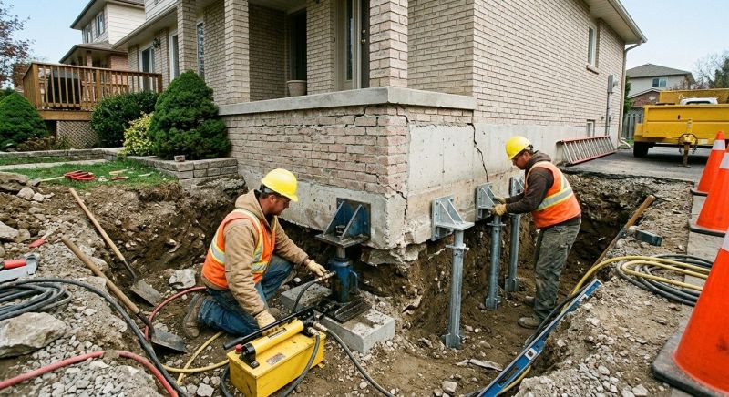 Structural Foundation Repair in Lansdowne, PA